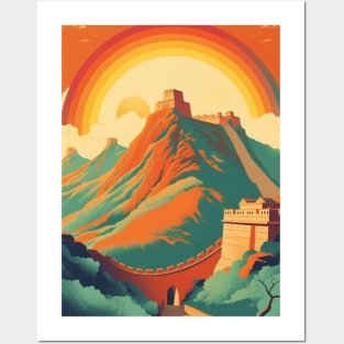 Great Wall of China Posters and Art